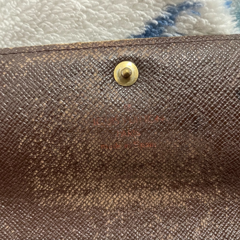 Louis Vuitton Vintage Sarah wallet in Damier Ebene - Picture 7 of 10